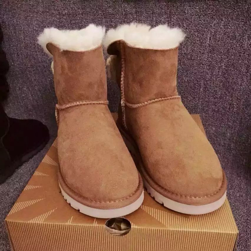 2016 UGG women new arrivals short boots with bow-knot