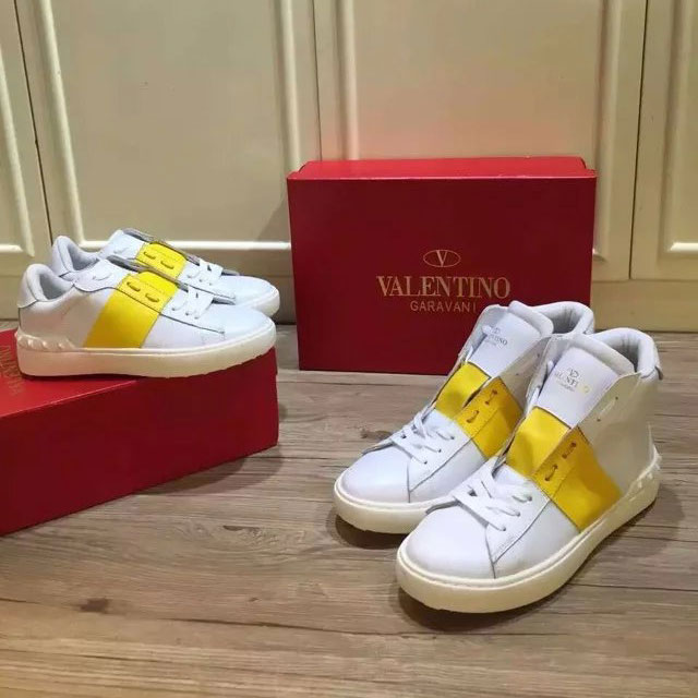 2016 Valentino Lovers shoes in Cowhide leather