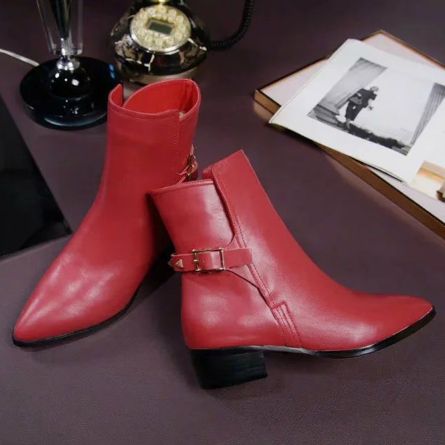 2016 Valentino women Boots in Calfskin leather