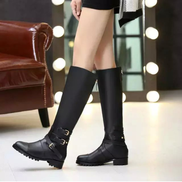 2016 Valentino women Calfskin leather boots