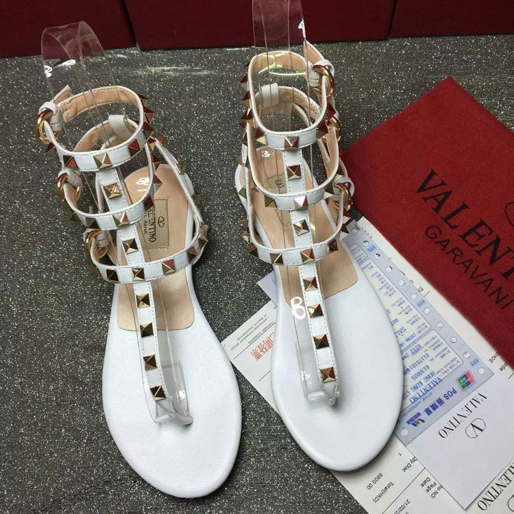 2016 Valentino women Sandals shoes with rivet