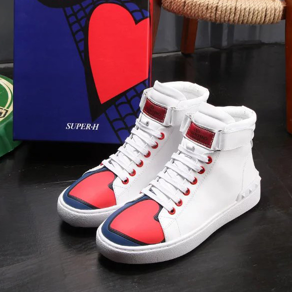 2016 Valentino women sneakers shoes in Calfskin leather