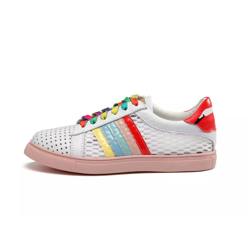 2016 Valentino women sneakers shoes in Sheepskin leather