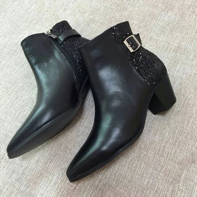 2016 Yves Saint Laurent(YSL) Boots in Calfskin leather