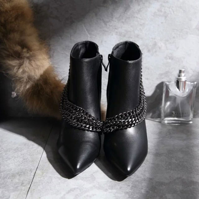 2016 Yves Saint Laurent(YSL) Boots in Calfskin leather