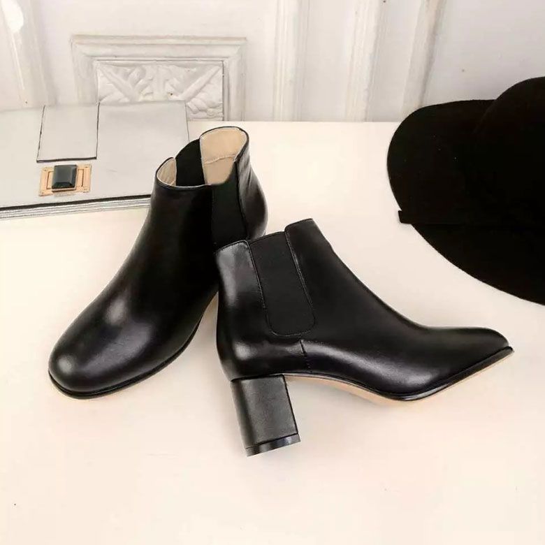 2016 Yves Saint Laurent(YSL) Boots in Calfskin leather Heel Height 5cm