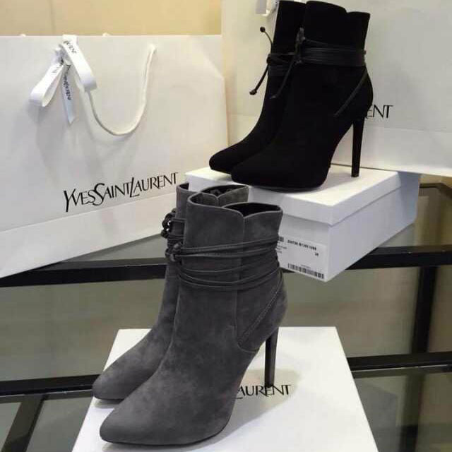 2016 Yves Saint Laurent leather women Boots