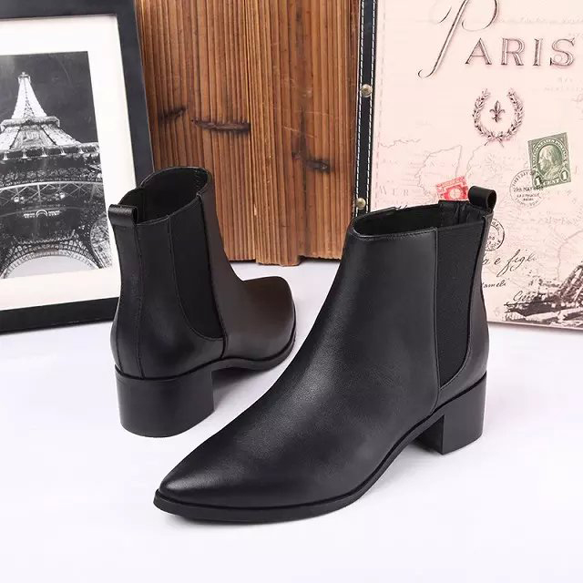 2016 ZARA women calfskin leather boots