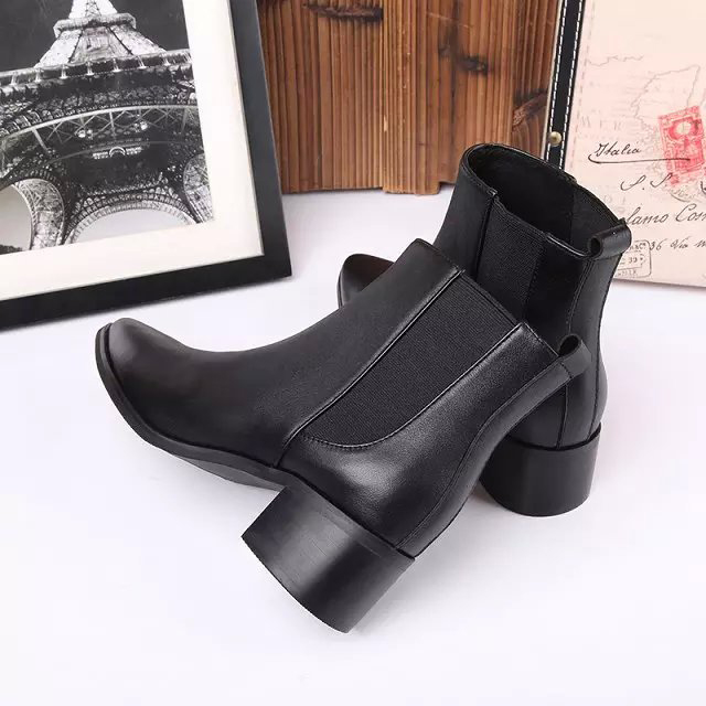 2016 ZARA women calfskin leather boots