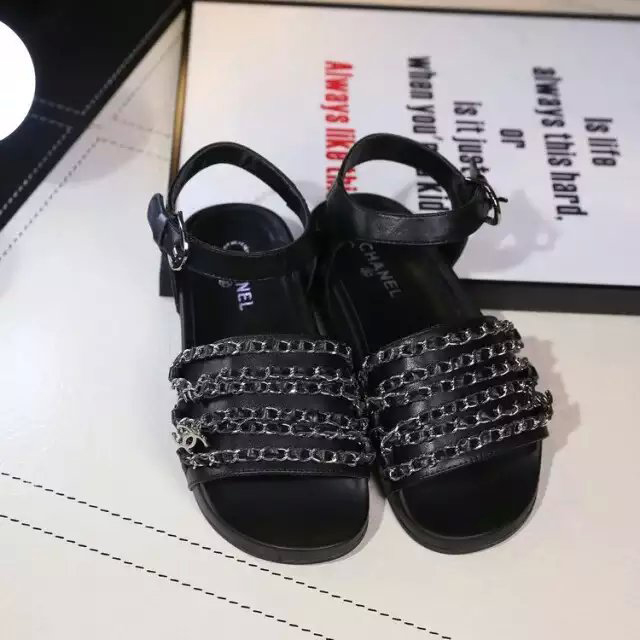 2016 chanle Sandals with Chain