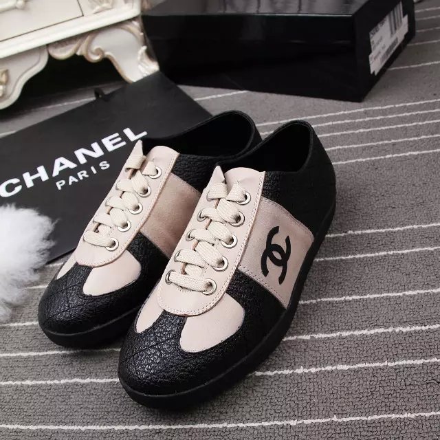 2016 chanle casual shoes in Cowhide leather