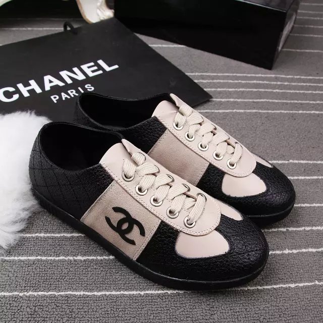 2016 chanle casual shoes in Cowhide leather