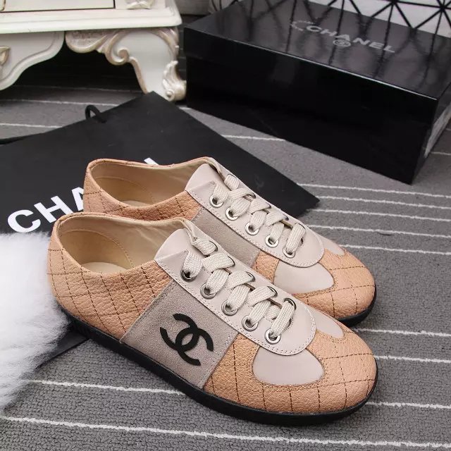 2016 chanle casual shoes in Cowhide leather