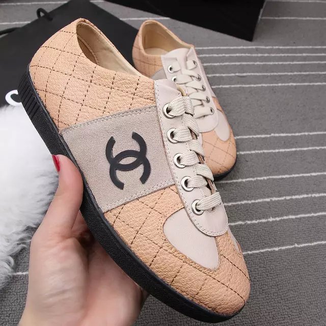 2016 chanle casual shoes in Cowhide leather