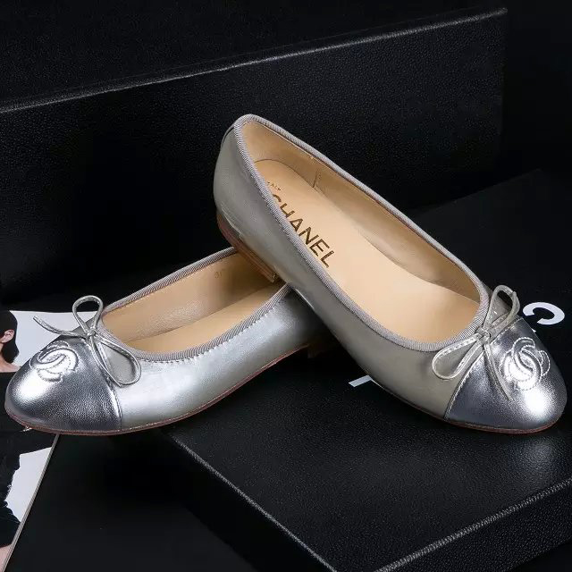 2016 chanle classic flat shoes in sheepskin leather