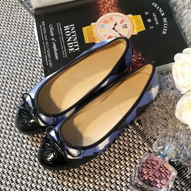 2016 chanle classic women Flats shoes in leather