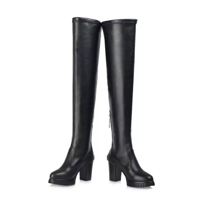 2016 chanle women Boots in Calfskin leather