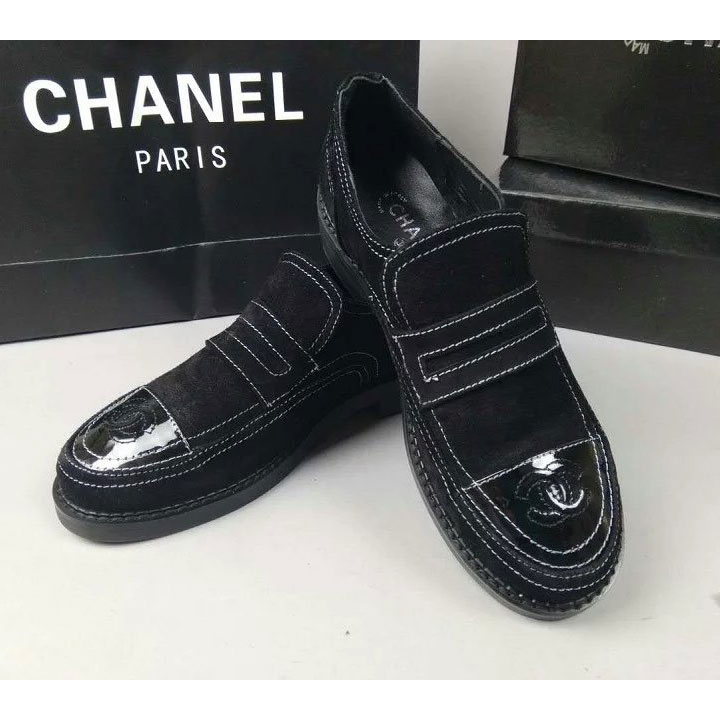 2016 chanle women shoes in Patent leather