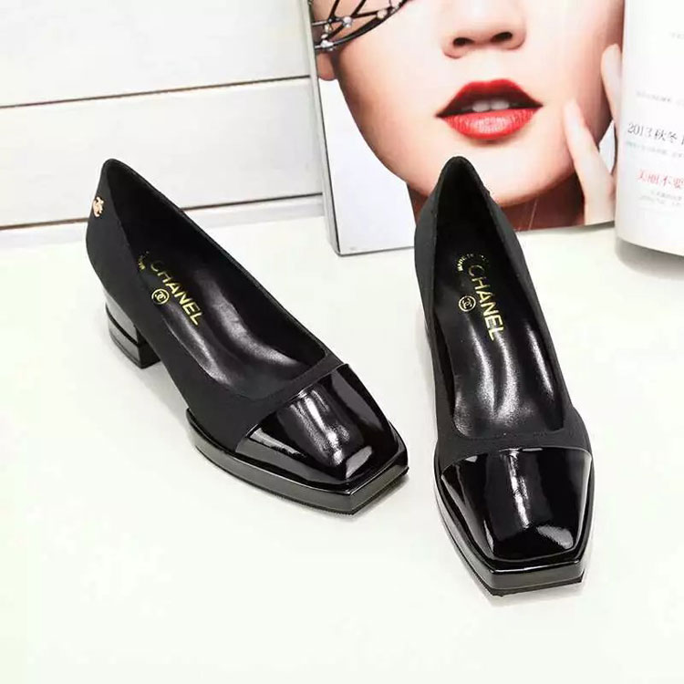 2016 chanle women shoes in Patent leather