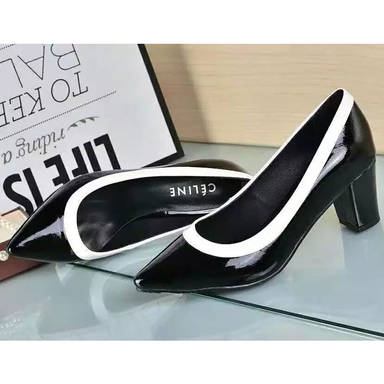 2016 chanle women shoes in Patent leather