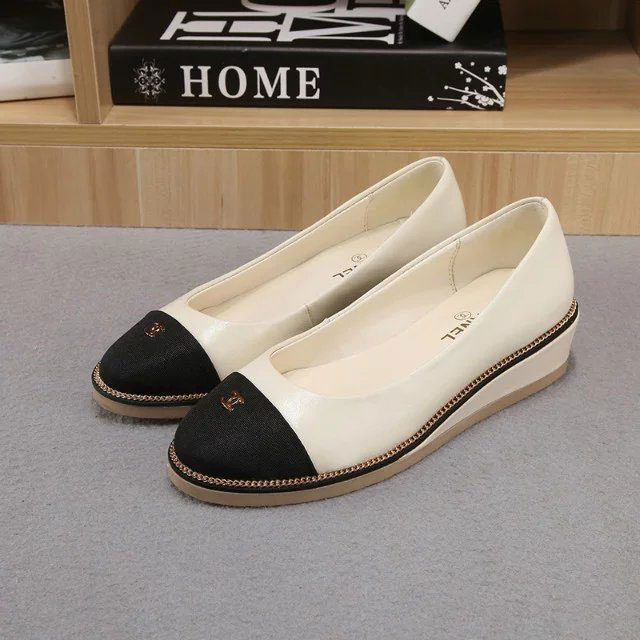 2016 chanle women shoes in Sheepskin leather