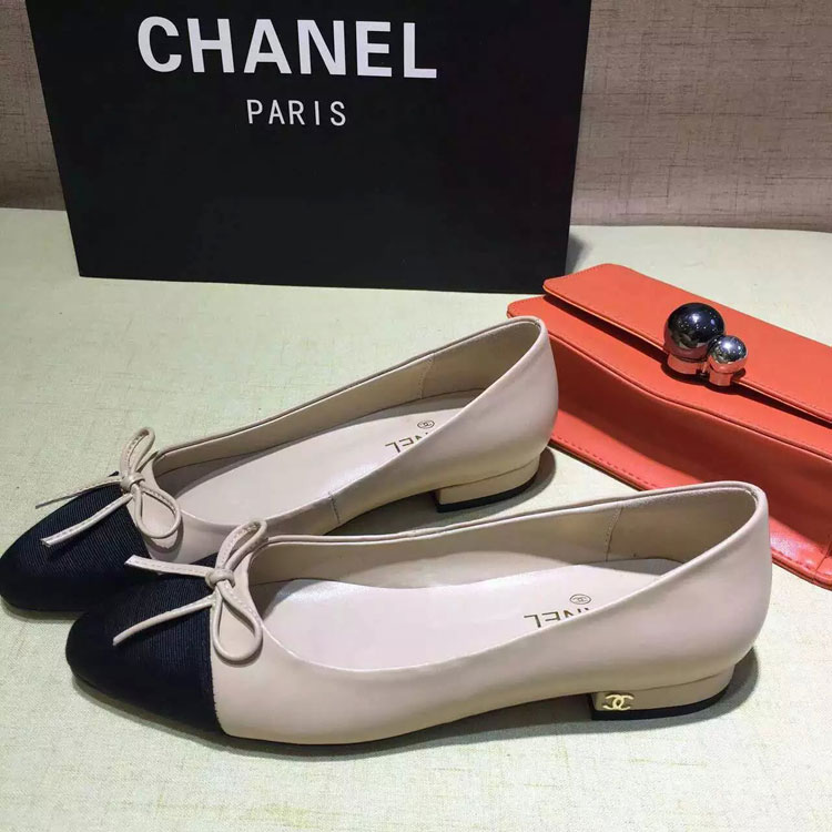 2016 classic chanle shoes in Sheepskin Leather