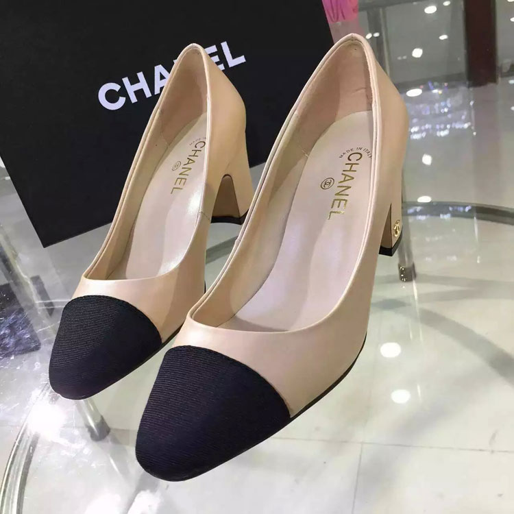 2016 classic chanle shoes in sheepskin leather