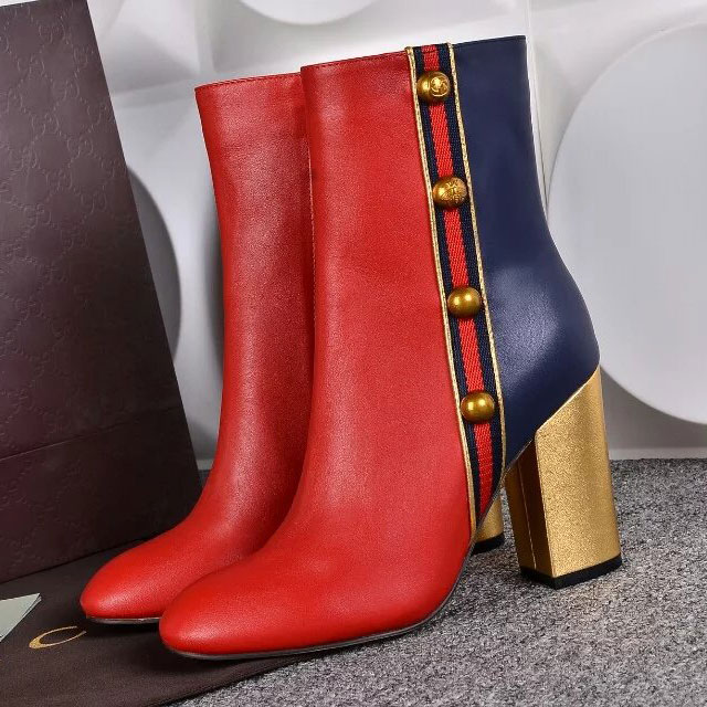 2016 gucci Latest women Boots in Calfskin leather