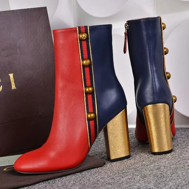 2016 gucci Latest women Boots in Calfskin leather