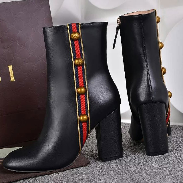 2016 gucci Latest women Boots in Calfskin leather