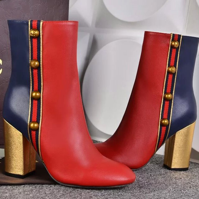 2016 gucci Latest women Boots in Calfskin leather