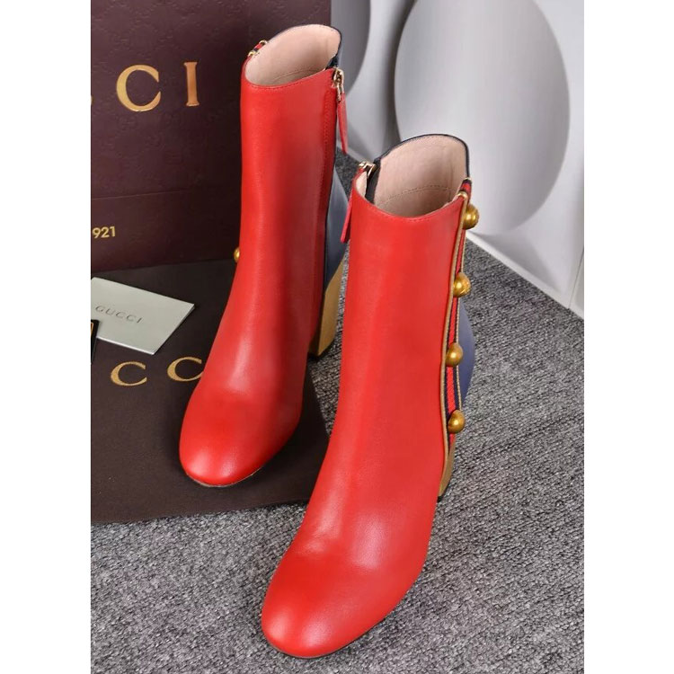 2016 gucci Latest women Boots in Calfskin leather