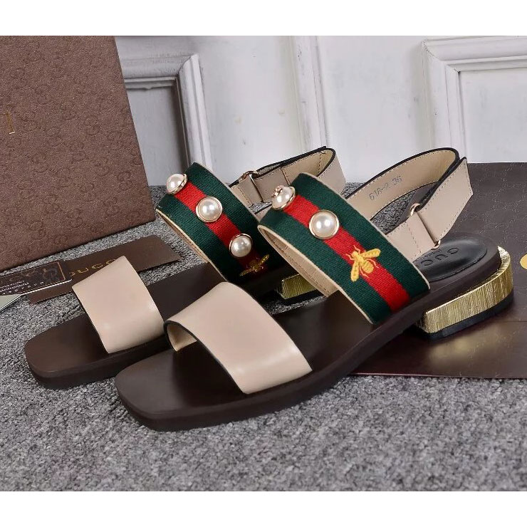 2016 gucci Latest women shoes in Calfskin leather