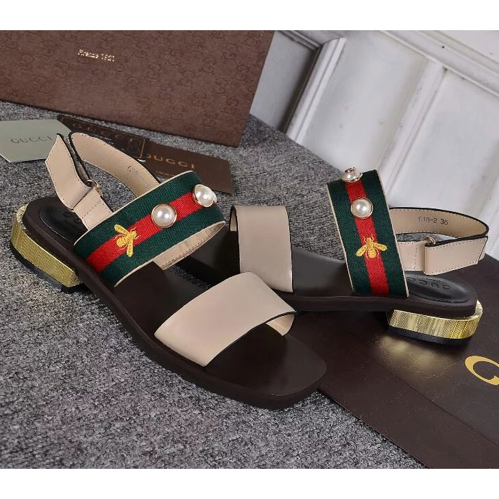 2016 gucci Latest women shoes in Calfskin leather