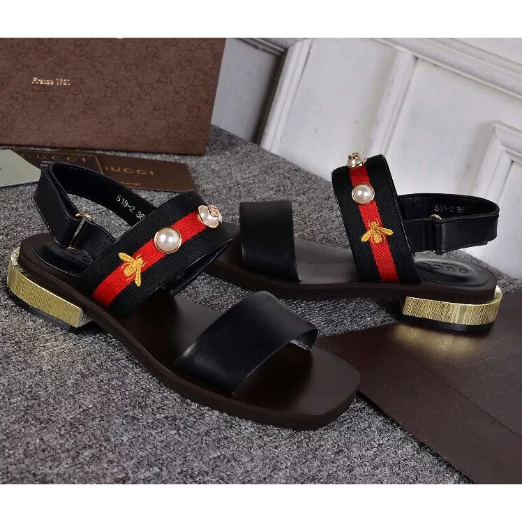 2016 gucci Latest women shoes in Calfskin leather