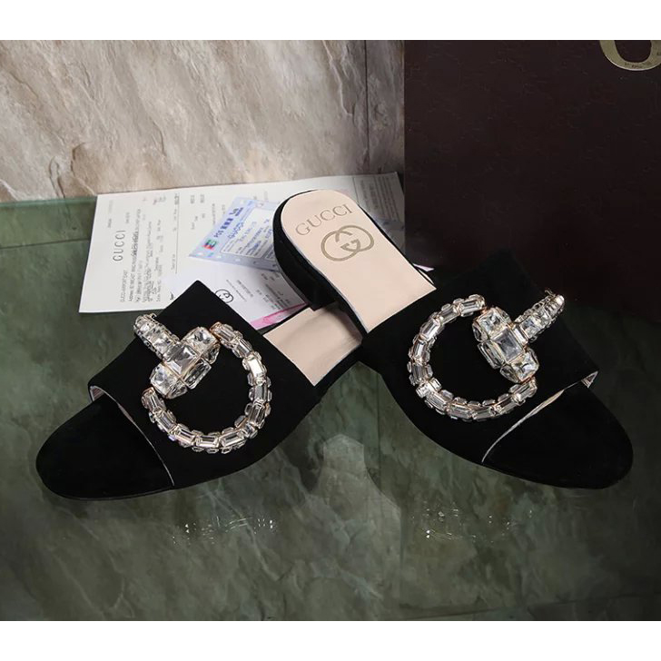 2016 gucci Slippers in Velvet