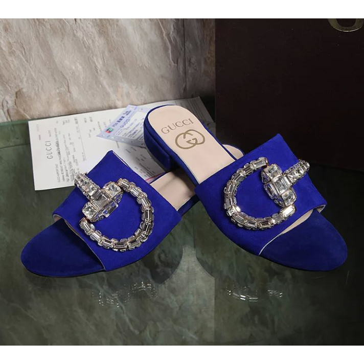 2016 gucci Slippers in Velvet