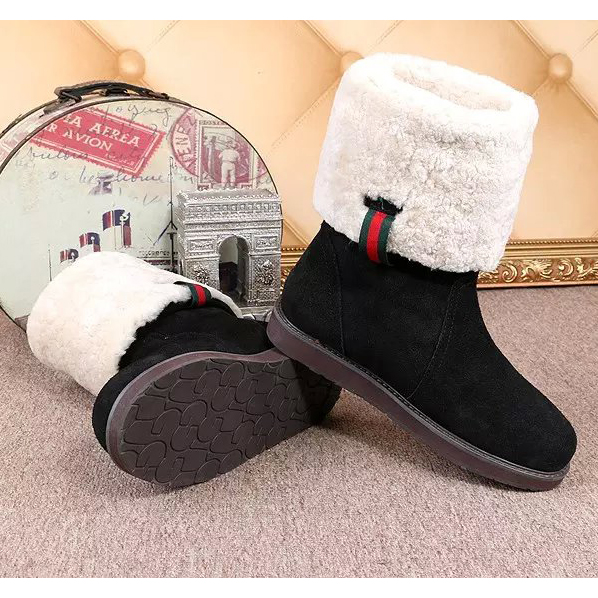 2016 gucci women Boot with wool