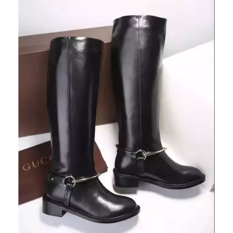 2016 gucci women Boots in Calfskin leather