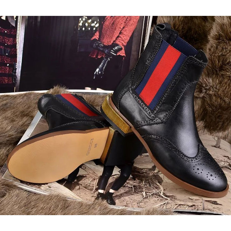 2016 gucci women Boots in Calfskin leather