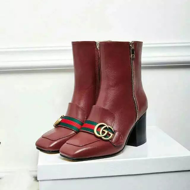 2016 gucci women Boots in Calfskin leather