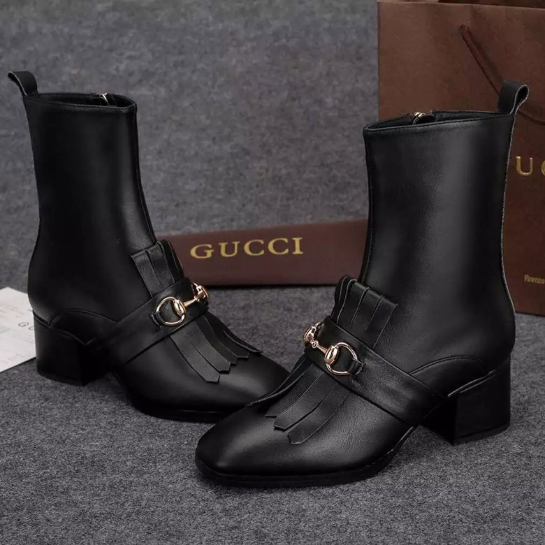 2016 gucci women Boots in Calfskin leather