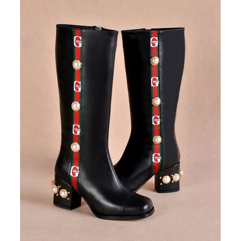 2016 gucci women Boots in Calfskin leather