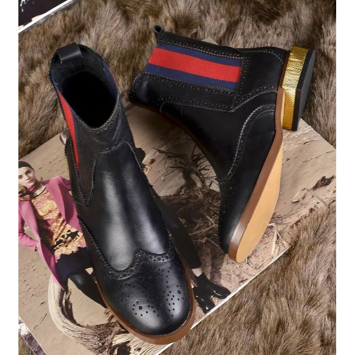 2016 gucci women Boots in Calfskin leather