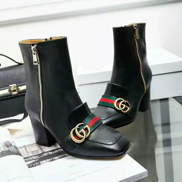 2016 gucci women Boots in Calfskin leather