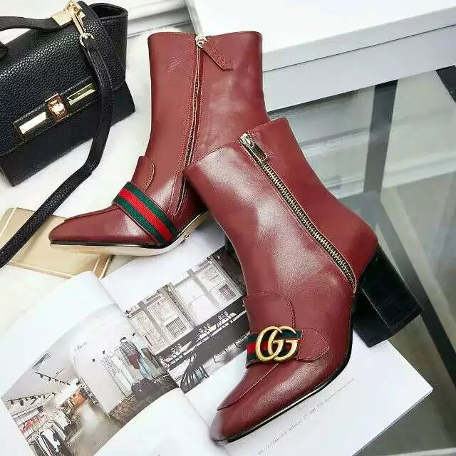 2016 gucci women Boots in Calfskin leather