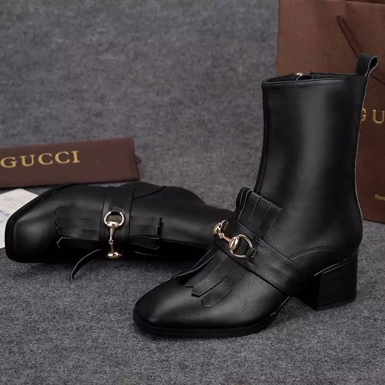 2016 gucci women Boots in Calfskin leather