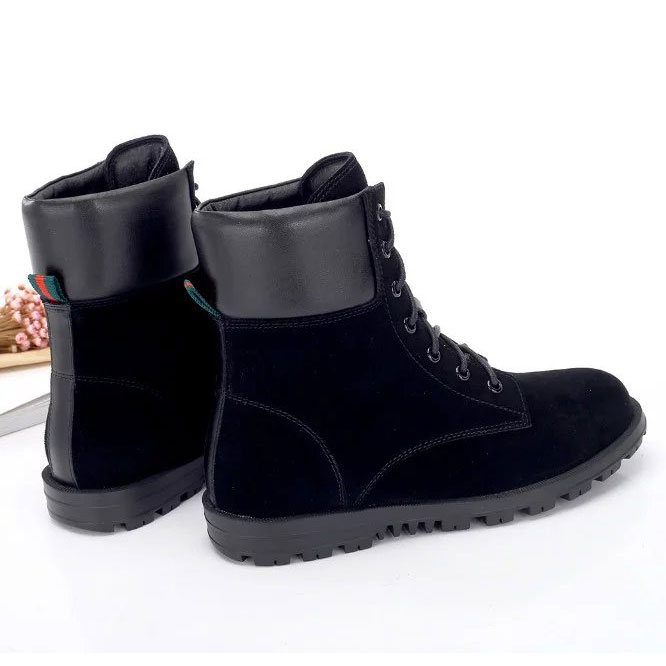 2016 gucci women Boots in Nubuck Leather