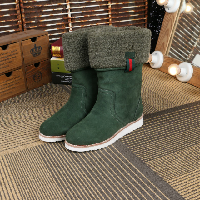 2016 gucci women Boots with wool