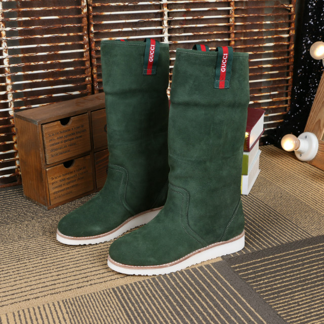 2016 gucci women Boots with wool